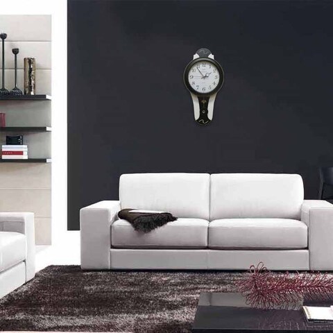 Часы настенные с маятником 301 BK Castita