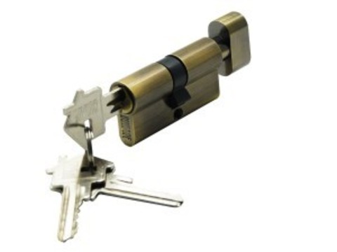 Цилиндр ключ-завертка CYL 3-60 TR BRONZE