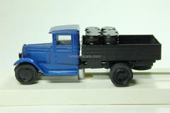 ZIS-5 three wheels on rim blue LOMO-AVM 1:43