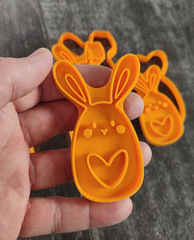 Штамп Три зайки