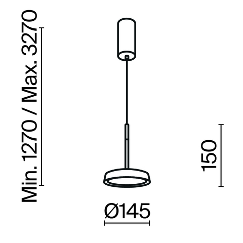 Подвесной светильник Maytoni El MOD041PL-L15TR3K