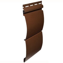 Сайдинг акриловый FineBer Blockhouse Extra Color Могано 3660х232 мм