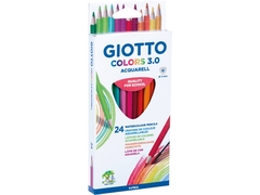 Карандаши цветные GIOTTO Colors акварельные 24шт