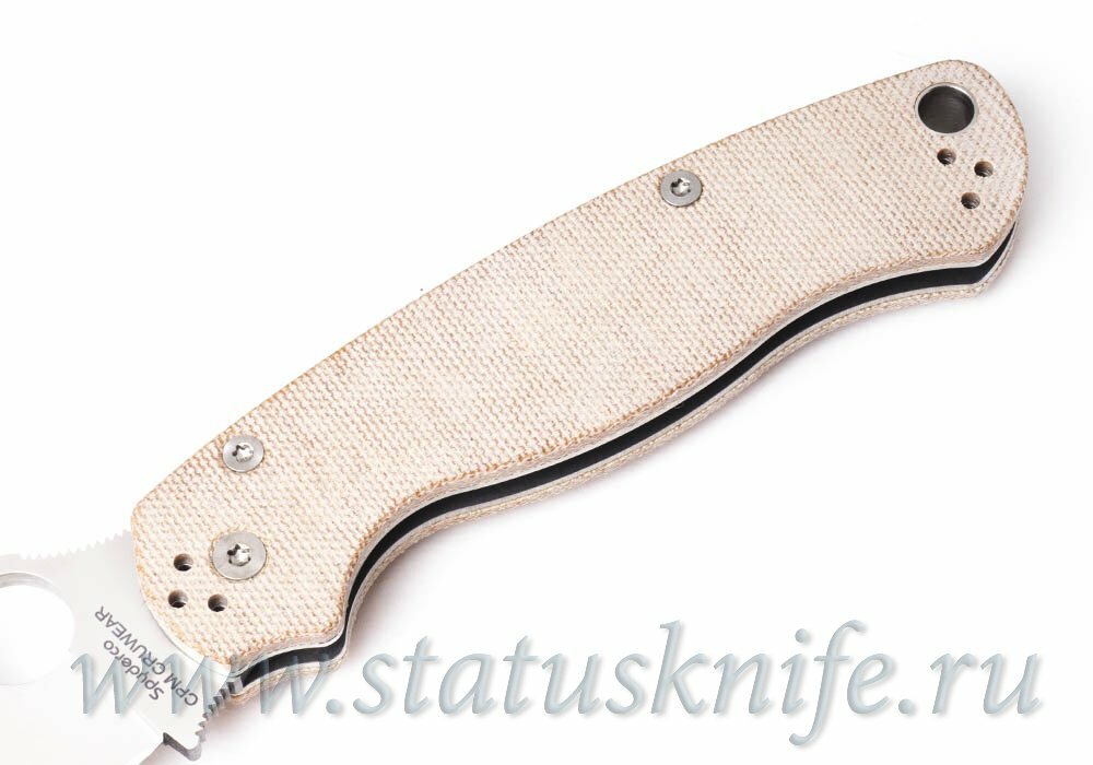 Нож Spyderco Paramilitary 2 C81MPCW2 Micarta Cru-Wear