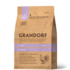 Grandorf Dog Turkey Mini корм сухой для собак индейка