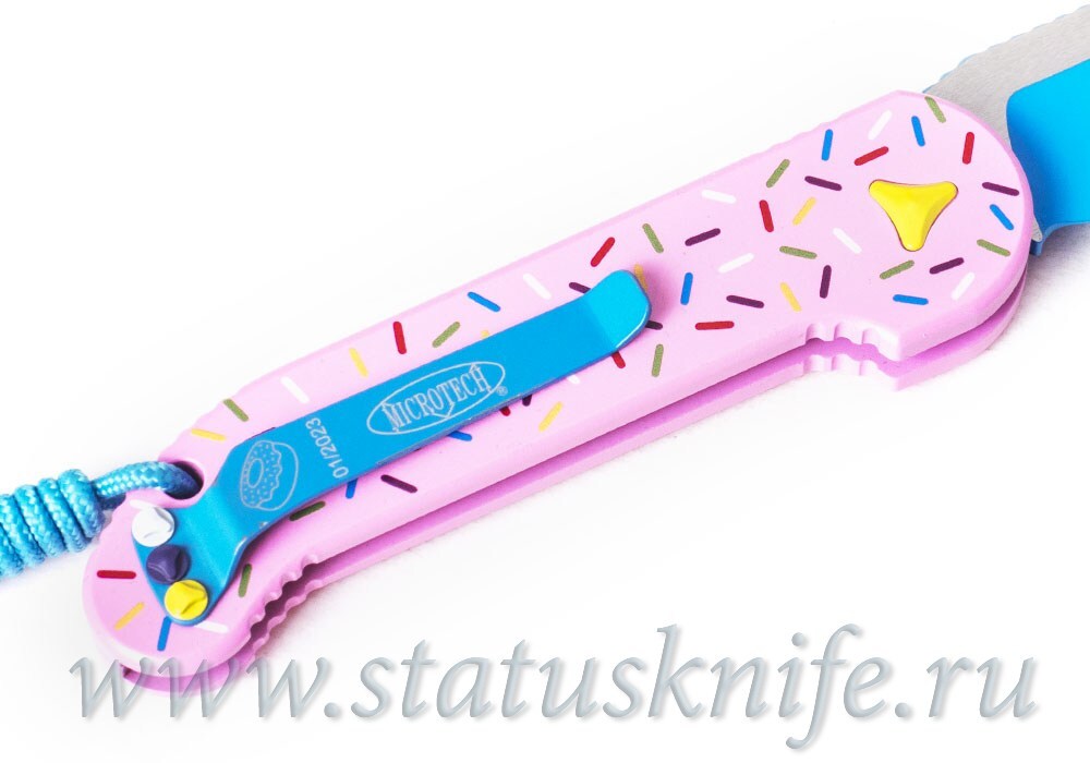 Нож Microtech LUDT 135-1DW Exclusive Dessert Warrior Donut Pink