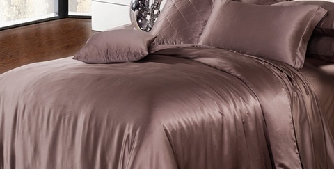 Простыня на резинке 180x200+35 Luxe Dream Марсала