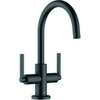 Kludi Nova Fonte Puristic 201183915 Смеситель для раковины Черный матовый 290719