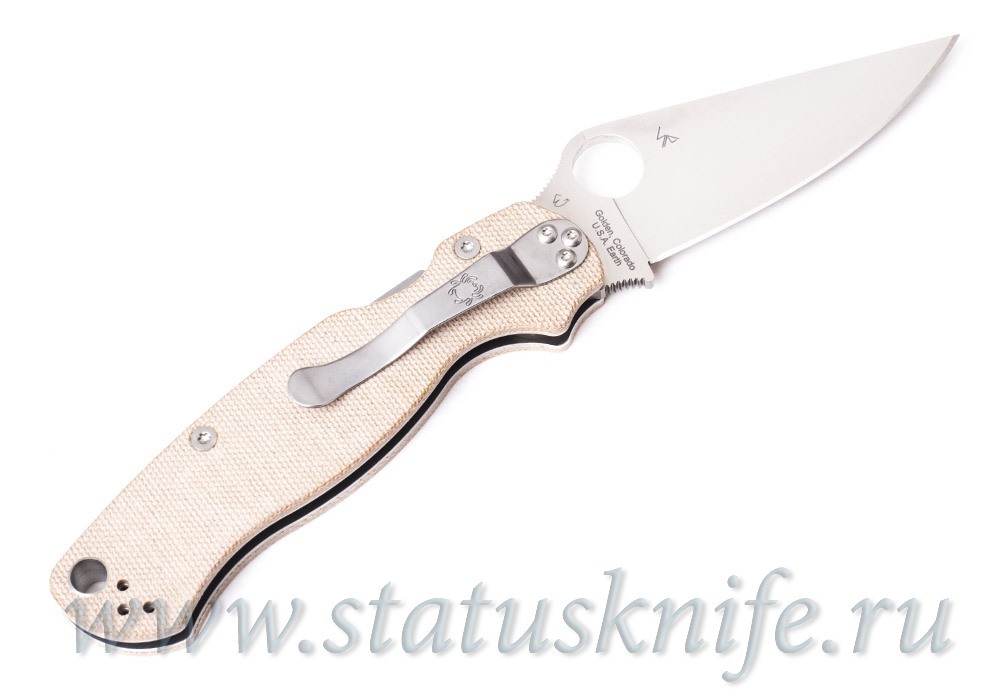 Нож Spyderco Paramilitary 2 C81MPCW2 Micarta Cru-Wear
