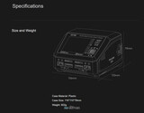 Зарядное устройство SkyRC D200 neo 10А 2x400W(DC)/2x100W(AC) LiPo 6S USB-C PD Bluetooth