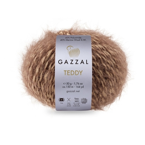 Пряжа Gazzal Teddy 6540