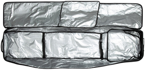 Картинка чехол для сноуборда Kyoto Sumo Roll black stripes - 4