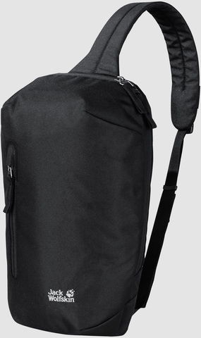 Картинка рюкзак однолямочный Jack Wolfskin Maroubra Sling Bag black - 1
