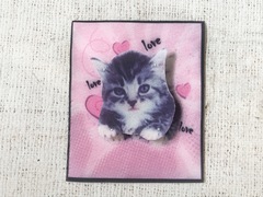 Декоративный пришивной элемент 3D, р. 9,5х11 см