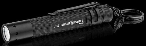 Фонарь ручной Led Lenser P2, чёрный, светодиодный, 16lx AAAx1 (8402BK)