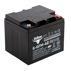Аккумулятор RuTrike 6-GFM-40 (AGM)