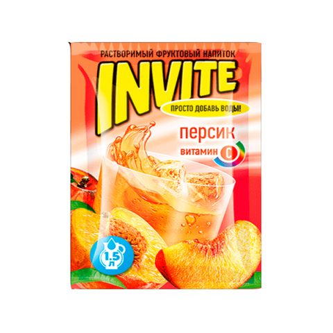 Растворимый напиток Invite - Персик