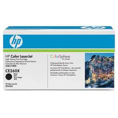 Картридж HP CE260X для HP Color LaserJet Enterprise CP4025n, CP4025dn, CP4525n, CP4525dn, CP4525xn, CM4540 mfp (черный, увеличенной емкости, 17000 стр.)