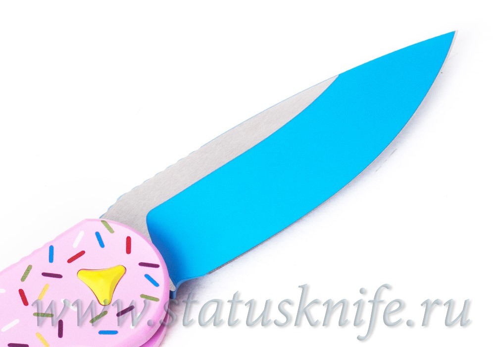 Нож Microtech LUDT 135-1DW Exclusive Dessert Warrior Donut Pink