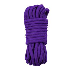 Фиолетовая верёвка для любовных игр - 10 м. - 