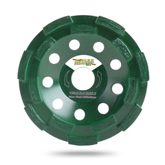 Двурядная алмазная шлифовальная чашка MESSER-DIY по бетону и граниту