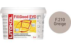 Затирка полиуретановая Litokol FillGood EVO F.210 серо-бежевый 2 кг