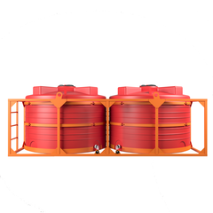 Кассета 2*4500л КАС Политим 9000 л.(4350x2190x1630см;красный) - арт.560802