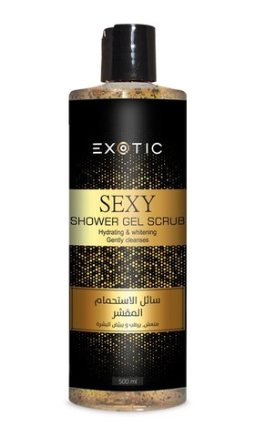 Exotic EX-22 Гель-скраб увлажняющий парфюмированный для душа (D Sexy)  500 ml