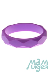 Молочный браслет из пищевого силикона МАМидея фиолетовый