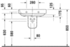 Раковина Duravit Happy D.2 2316650000