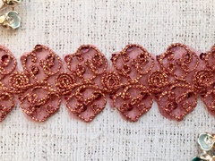 Тесьма термоузор, ш. 4,5 см.