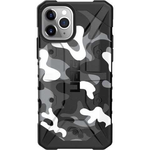 Чехол Uag Pathfinder SE Camo для iPhone 11 Pro белый камуфляж (Arctic Camo)