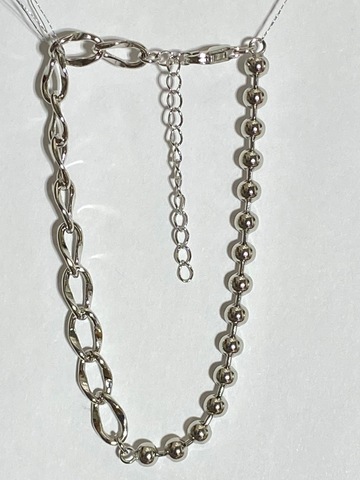 Перлина (браслет из серебра)