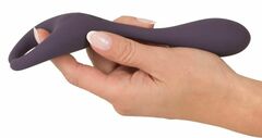 Фиолетовый универсальный вибратор Remote Controlled Couples Vibrator - 