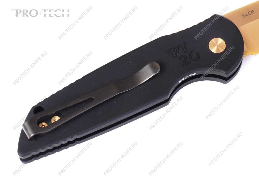 Нож Pro-Tech TR-3 Elite 20-003 PT20 Anniversary Rose Gold - фотография 