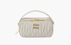 Сумка Miu Miu Matelassé Bandoliera Handbag "White"