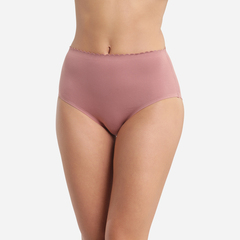 Трусы женские хлопковые 2 шт. в упаковке DIM 0DFP_Розовый/Бордовый