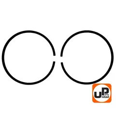 Кольцо поршневое UNITED PARTS d38мм для STIHL MS180 компл. 2шт  11300343002