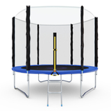 Батут с сеткой DFC PELPO 8ft с лестницей, BLUE фото №1
