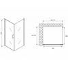 Abber Sonnenstrand AG04070-S75 Душевой уголок, 70x75x195, цвет: хром
