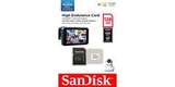 Флеш карта microSD 128GB SanDisk microSDXC Class 10 UHS-I U3 V30 High Endurance Video Monitoring Card упаковка