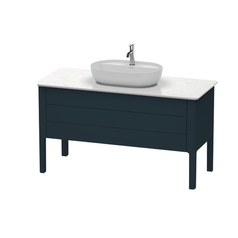 Duravit Luv База напольная, 743x1388x570,1  2 выдв.ящика, цвет темно-синий шелковисто-матовый LU956609898