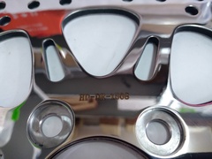 Диск тормозной задний на Harley Davidson TOURING, SOFTAIL, DYNA, SPORTSTER / полированный