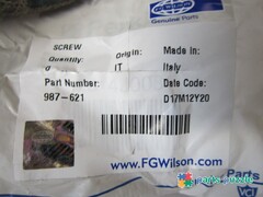 Болт / SCREW АРТ: 987-621