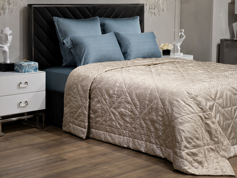 Покрывало 260x260 Garda Decor Канто со стежкой