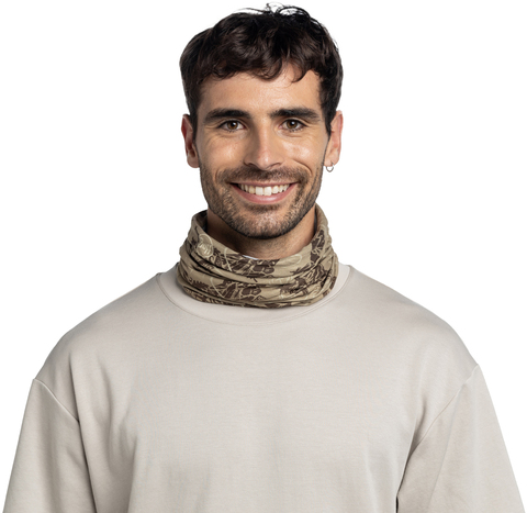 Картинка бандана-труба Buff CoolNet Lake River Khaki - 4