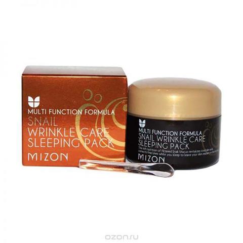 МЗ SNAIL Маска улиточная ночная 80мл SNAIL WRINKLE CARE SLEEPING PACK 80мл