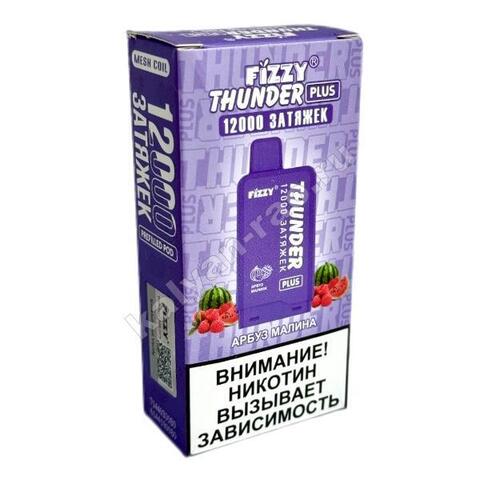 Картридж Fizzy Thunder Plus 12000 затяжек - Арбуз Малина