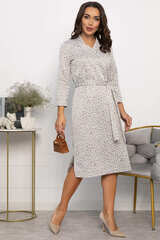 Платье Лаконичный стиль (молочное) П13753-19М LT Collection