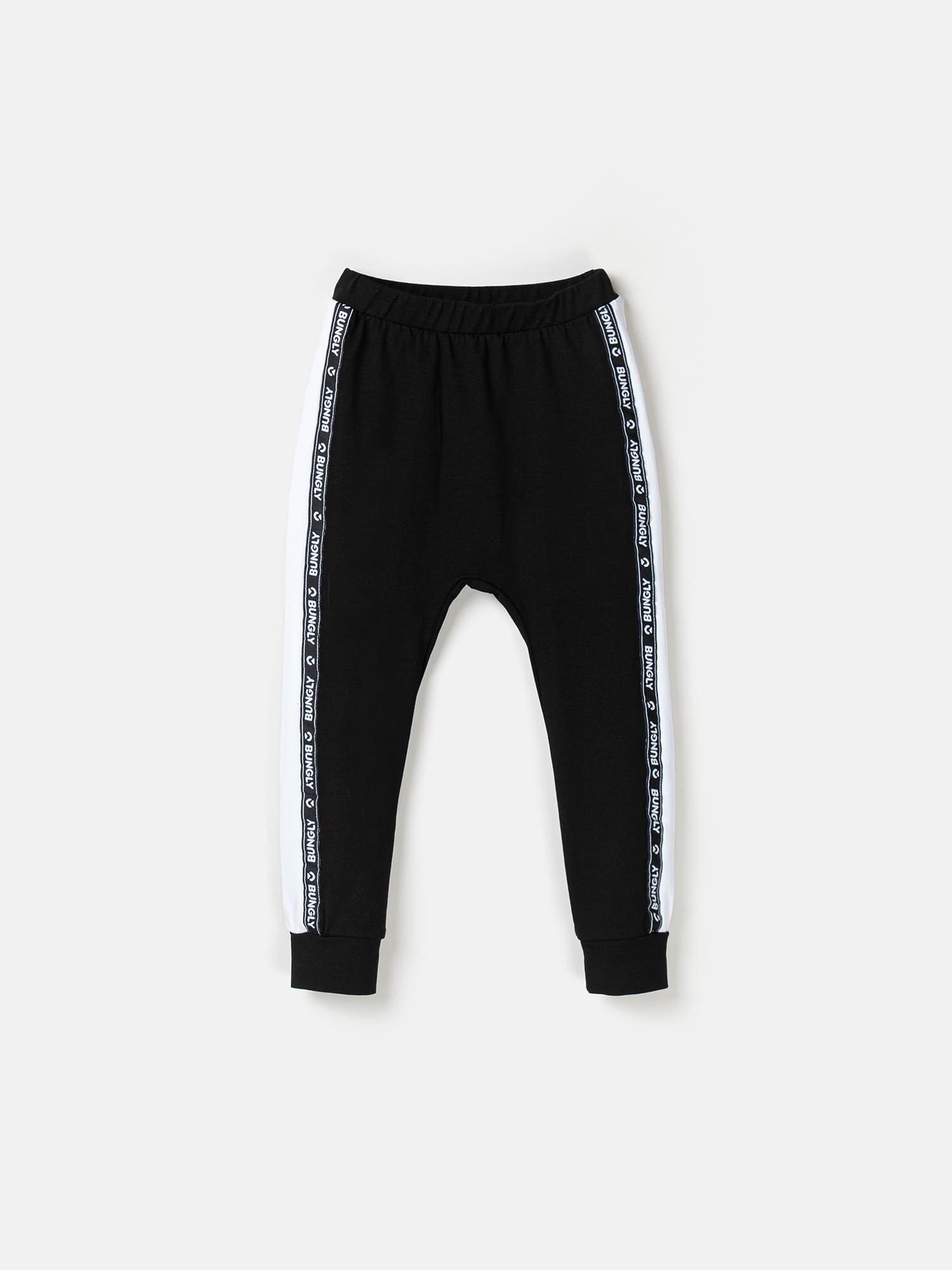 

Брюки со спущенным шагом и лампасами "Уголь"